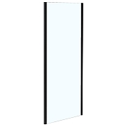 Душевая стенка Azario Shanghai 120 AZ-C43-120-MB-CL профиль Черный матовый стекло прозрачное