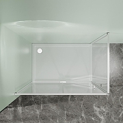 Душевой уголок Azario Male 120х90 AZ-J50-12090-CH-CL профиль Хром стекло прозрачное-2