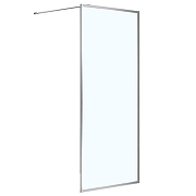 Душевая перегородка Azario Richmond 120 AZ-NAG 6310 1200 профиль Серебро стекло прозрачное