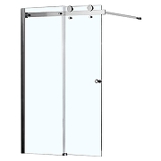 Шторка на ванну Azario Carleon 100 AZ-NKB6121 1000 профиль Хром стекло прозрачное