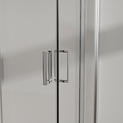 Душевой уголок Azario Paris 100х100 AZ-R06-100-MGR-CHC профиль Графит матовый стекло Шиншила-4