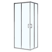 Душевой уголок Azario Vienna 100х100 AZ-R36-100-MGR-CL профиль Графит матовый стекло прозрачное