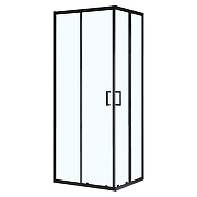 Душевой уголок Azario Vienna 90х90 AZ-R36-90-MB-CL профиль Черный матовый стекло прозрачное