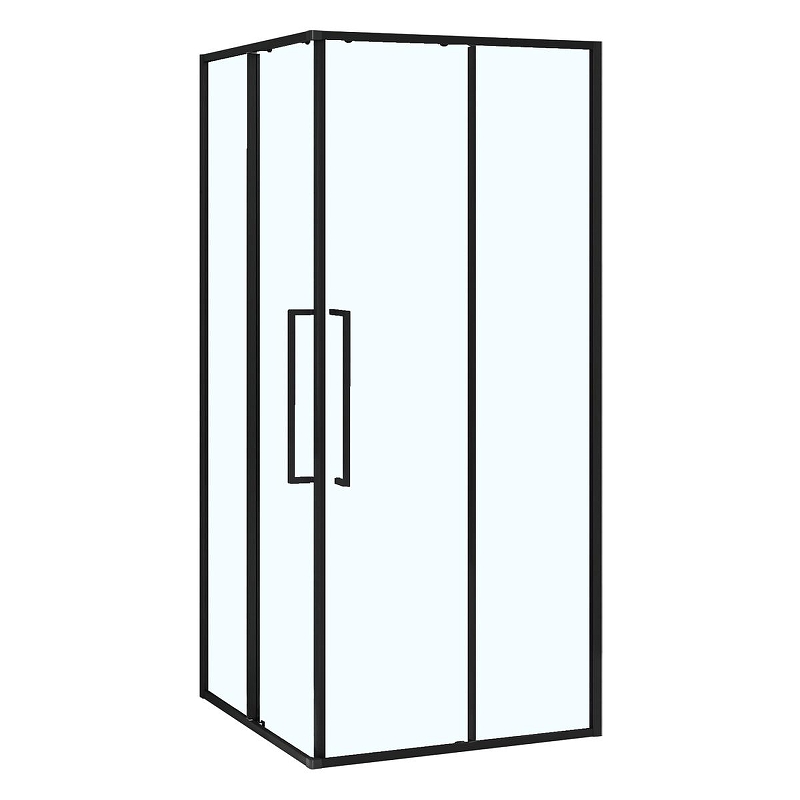 Душевой уголок Azario Shanghai 100х100 AZ-R43-100-MB-CL 