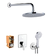 Душевая система Azario AZ-15490721 цвет Хром