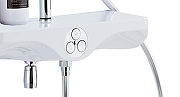 Душевая система Azario AZ-821 с термостатом цвет Белый Хром-2