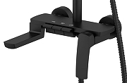 Душевая система Azario Conda AZ-K2311B цвет Черный матовый-1