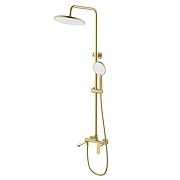 Душевая система Azario Alanti AZ-K2332MG цвет Золото матовое