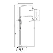 Душевая система Azario Alanti AZ-K2332MG цвет Золото матовое-5