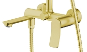 Душевая система Azario Escaro AZ-K2374MG цвет Золото матовое-1