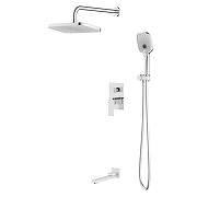 Душевая система Azario Arida AZ-K7354 цвет Хром