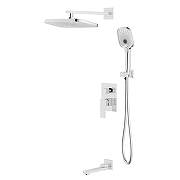 Душевая система Azario Reusa AZ-K7367 цвет Хром