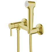 Гигиенический душ со смесителем Azario Dies AZ-KFX04MG цвет Золото матовое