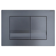 Клавиша смыва Azario AZ-001.08 цвет Оружейная сталь