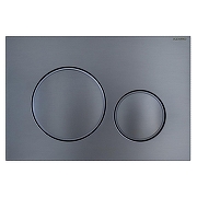 Клавиша смыва Azario AZ-017.08 цвет Оружейная сталь