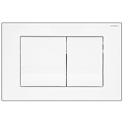 Клавиша смыва Azario AZ-001.01 цвет Белый глянцевый