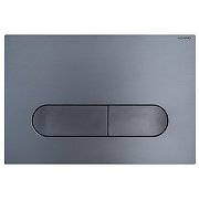 Клавиша смыва Azario AZ-004.08 цвет Оружейная сталь