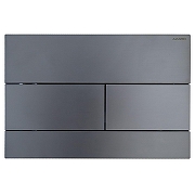 Клавиша смыва Azario AZ-013.08 цвет Оружейная сталь