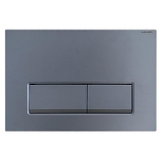 Клавиша смыва Azario AZ-015.08 цвет Оружейная сталь