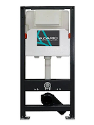 Комплект унитаза с инсталляцией Azario AZ-501A+AZ-0053SP цвет Белый с сиденьем Микролифт-1