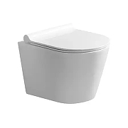 Комплект унитаза с инсталляцией Azario AZ-501A+AZ-2217 цвет Белый с сиденьем Микролифт-2