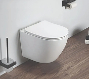 Комплект унитаза с инсталляцией Azario AZ-8010-1000+AZ-0046 SP цвет Белый с сиденьем Микролифт-4