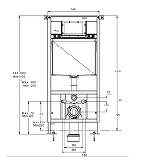 Комплект унитаза с инсталляцией Azario AZ-8010-1000+LY1100R цвет Белый с сиденьем Микролифт-6