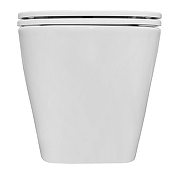 Комплект унитаза Azario AZ-0052-UQ3 с инсталляцией Grohe Rapid 38772001 цвет Белый с сиденьем Микролифт и клавишей смыва цвет Хром-5