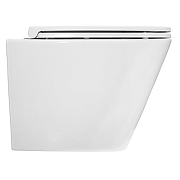 Комплект унитаза Azario AZ-0052-UQ3 с инсталляцией Grohe Rapid 38772001 цвет Белый с сиденьем Микролифт и клавишей смыва цвет Хром-6