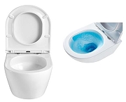 Комплект унитаза с инсталляцией Azario AZ-100-100F+AZ-0046-UQ3+AZ-100-002F цвет Белый с сиденьем Микролифт и клавишей смыва цвет Хром глянцевый-13