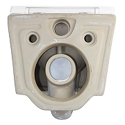 Комплект унитаза с инсталляцией Azario AZ-100-100F+AZ-2380+AZ-100-030F цвет Белый с сиденьем Микролифт и клавишей смыва цвет Хром глянцевый-22