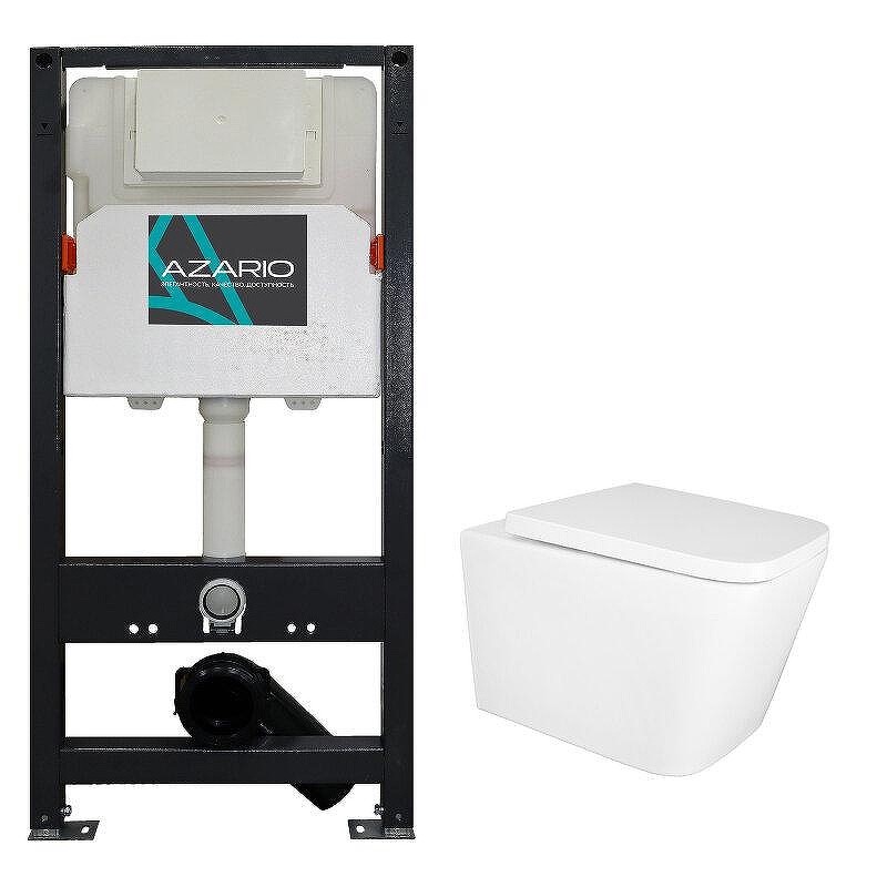 Комплект унитаза с инсталляцией Azario Nova AZ-501A+AZ-2216 
