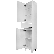 Шкаф пенал Azario Lotos 40 L CS00083926 цвет Белый-2