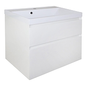 Тумба с раковиной Azario Velluto 70 CS00088602 подвесная цвет Белый матовый