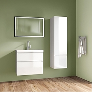 Тумба с раковиной Azario Velluto 70 CS00088602 подвесная цвет Белый матовый-12