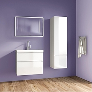 Тумба с раковиной Azario Velluto 70 CS00088602 подвесная цвет Белый матовый-14