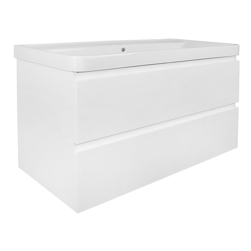 Тумба с раковиной Azario Мила 100 CS00089921 подвесная 