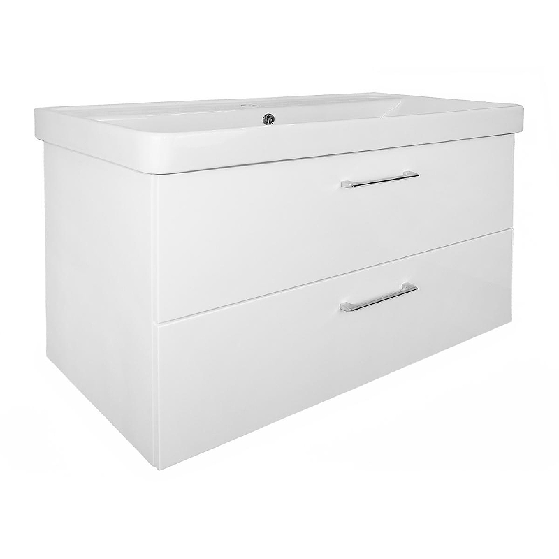 Тумба с раковиной Azario Ника 90 CS00089922 подвесная 