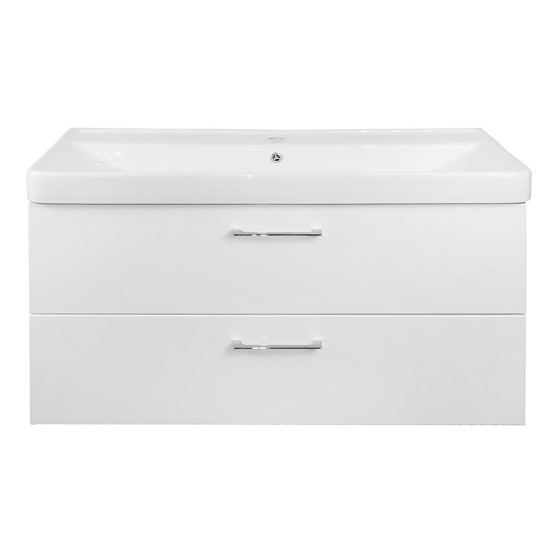 Тумба с раковиной Azario Ника 100 CS00089923 подвесная 