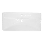 Тумба с раковиной Azario Ника 100 CS00089923 подвесная цвет Белый глянцевый-4