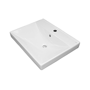 Тумба с раковиной Azario Ника 60 CS00091368 цвет Белый глянцевый-6