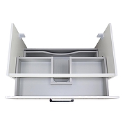 Тумба с раковиной Azario Ника 80 CS00091369 подвесная цвет Белый глянцевый-3