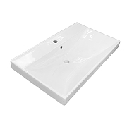 Тумба с раковиной Azario Ника 80 CS00091370 цвет Белый глянцевый-6