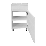 Тумба с раковиной Azario Эстима 40 R CS00094580 цвет Белый-3