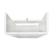 Тумба с раковиной Azario Эстима 40 R CS00094580 цвет Белый-4