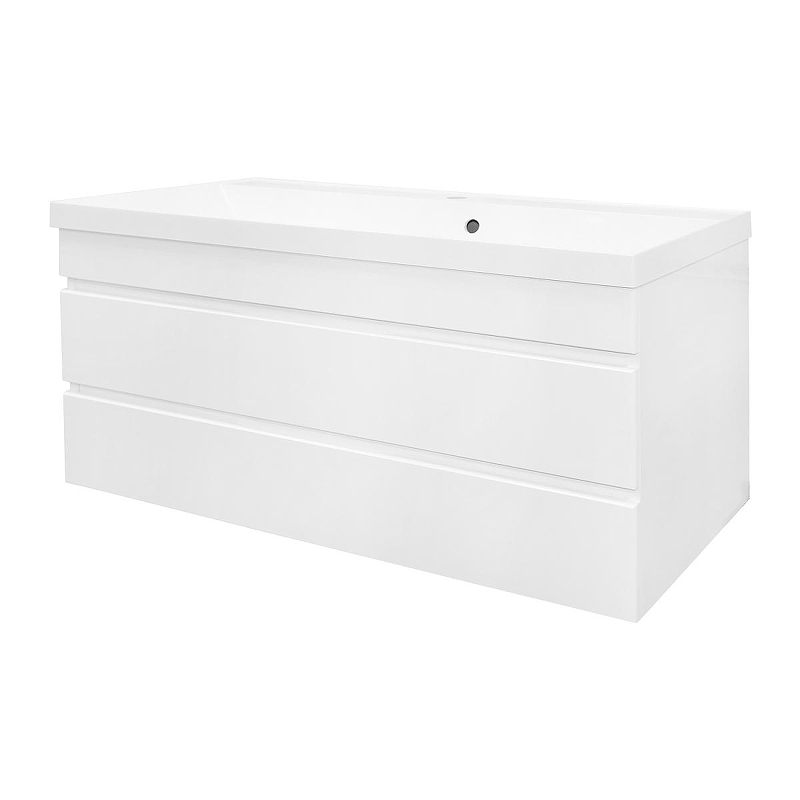 Тумба с раковиной Azario Эстима 100 CS00094585 подвесная 