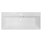 Тумба с раковиной Azario Эстима 100 CS00094590 цвет Белый глянцевый-5