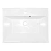 Тумба с раковиной Azario Эстима 60 CS00094592 цвет Белый глянцевый-4