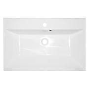 Тумба с раковиной Azario Эстима 70 CS00094594 цвет Белый глянцевый-4