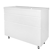 Тумба с раковиной Azario Эстима 80 CS00094596 цвет Белый глянцевый